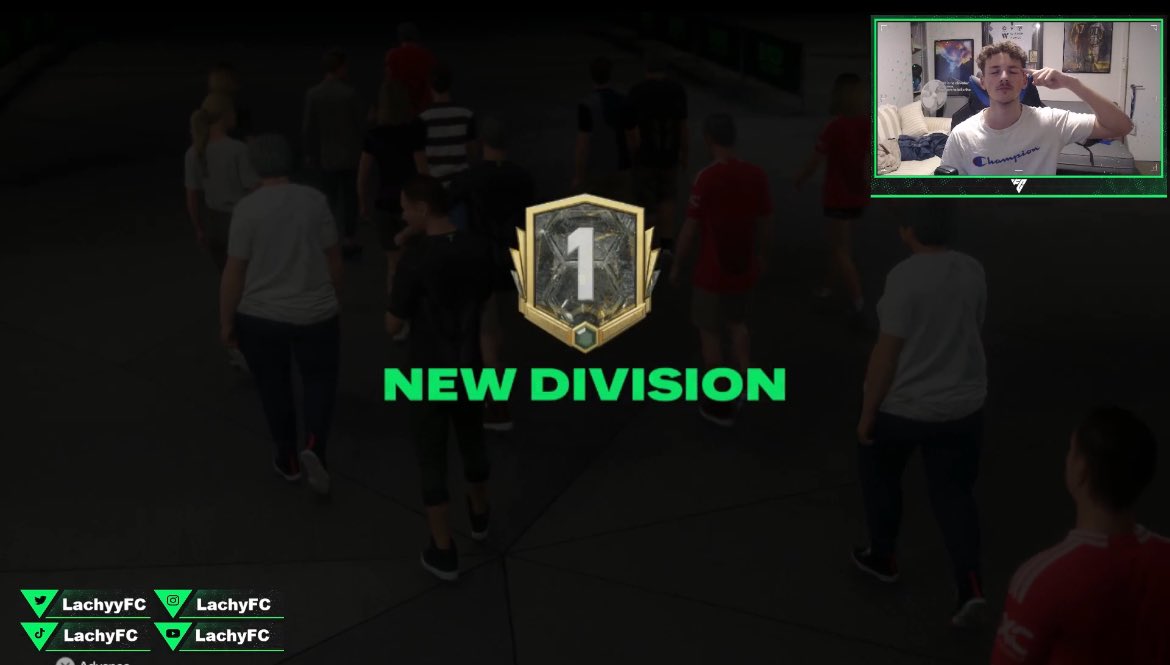 Finally In Div 1! #EAFC 
Road to Elite Division now hopefully get there quicker than last division 😬🤞