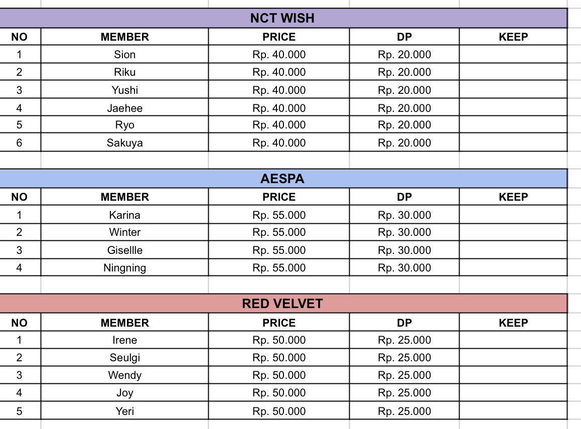 kpopbhoomigift's tweet photo. [OPEN SHARING] SEASON GREETINGS 2025

POB INTERASIA

Fullslot langsung co~
Harga Pair bisa lebih murah (DM!)

❌PACKING https://t.co/Rc6MSIFsjp