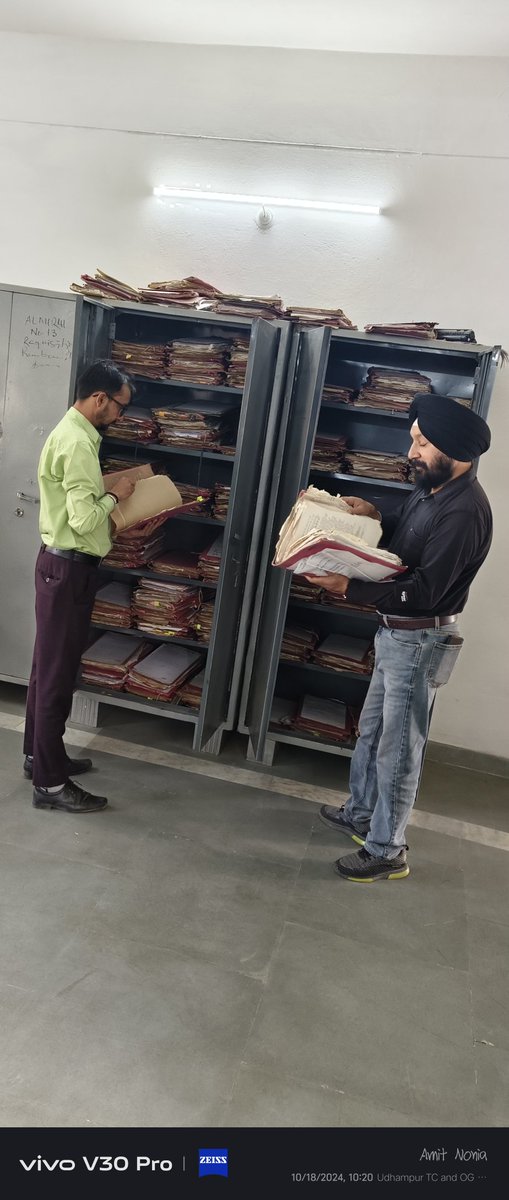 deoudhampur's tweet photo. Reviewing of physical files .... https://t.co/ioBjfsYL1Y