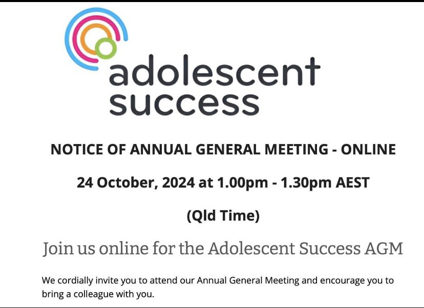 📣 OUR ANNUAL GENERAL MEETING
We cordially invite you to attend our Online AGM.
WHEN: 24 October; 1.00pm AEST (check local time zone)
✍️ RSVP your interest to attend using the link below. We will forward you the meeting link prior to the AGM.
surveymonkey.com/r/ASAGM2024