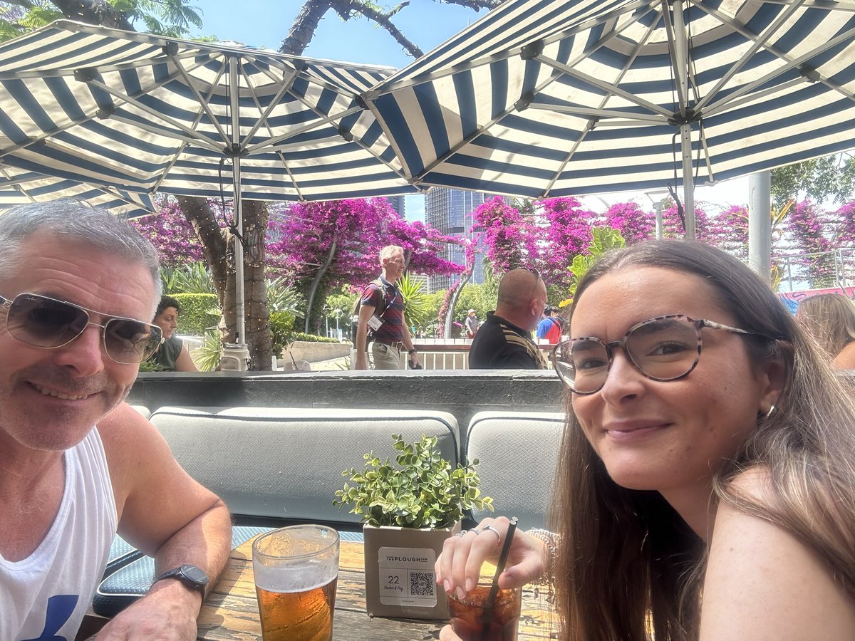 Brisbane with my girl ❤️🇦🇺🇹🇴🏉