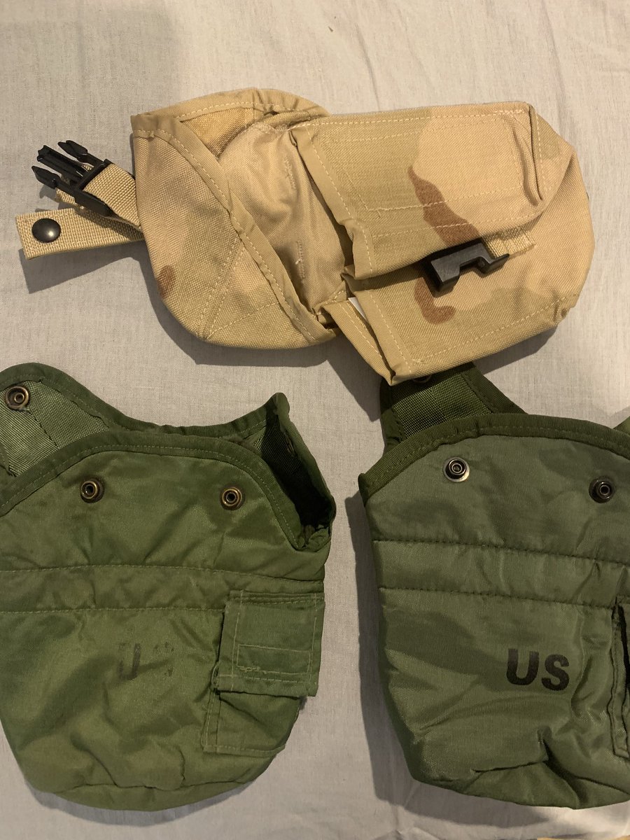 Firkiin's tweet photo. Got an ALICE pack frame and kidney pad to secure it better. Also a DPCU helmet cover for the ECH. Did order a PASGT version but it still works.

A Swedish M90 uniform.

3-colour desert 100 round SAW pouch and two more ALICE canteen covers.

And a pack of Iraqi Most Wanted cards! https://t.co/DhxlcBKsPv