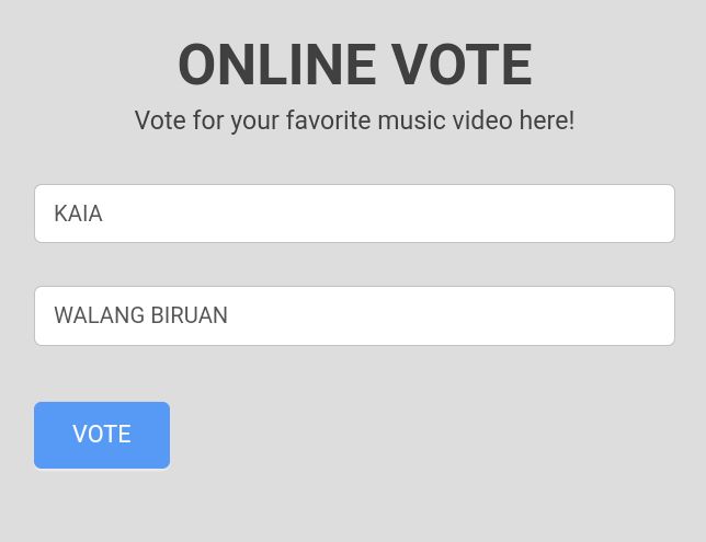 KAIAVoteTeamPH's tweet photo. [ KAIA MYX VOTING ]

Help make #WalangBiruanByKAIA a MYX favorite! Your vote counts, ZAIA! 🗳️🎤

TO VOTE:
1. Go to https://t.co/kb3KTeUwx3
2. Manually type
❣️Artist: KAIA
❣️Song: WALANG BIRUAN
3. Click VOTE

@KAIAOfficialPH #KAIA https://t.co/FRKf7HCySn