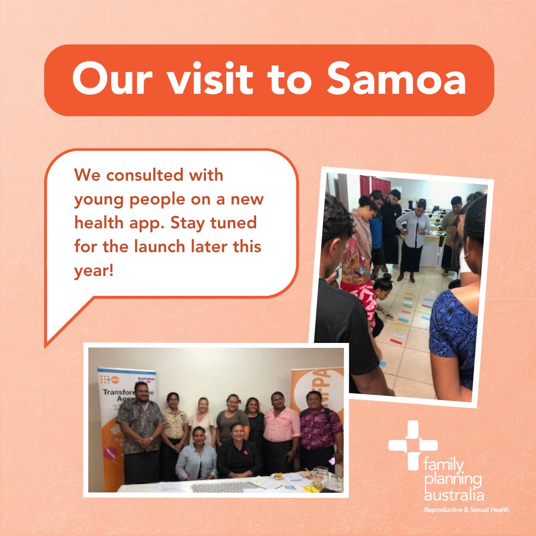 We recently visited Samoa to consult with young people about content they'd like in a new health app. In Apia and Savai’i, they chose topics like consent, puberty, contraception &amp; parenting. Stay tuned for the app launch later this year! 📱 #UNFPA #UNFPAPacific #mHealth #CSE