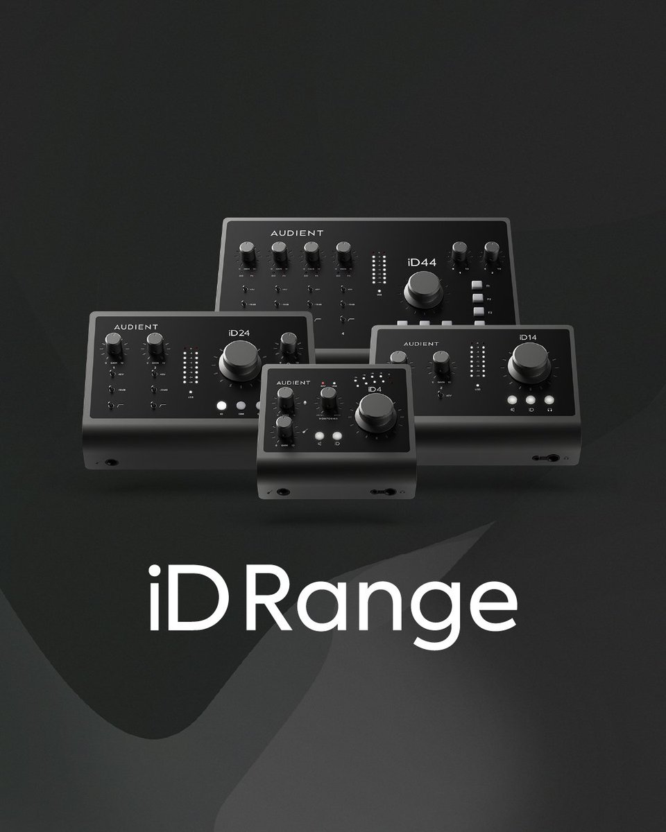AudientWorld's tweet photo. Get unparalleled performance with the iD Range ππ₯
Delivering incredible noise floor and dynamic range performance, the iD Range will take your setup to the next level. ππ€
Link ππ https://t.co/iAisdD8Oid
#Audient #iD4 #iD4MKII #iD14 #iD14MKII #iD44 #iD44MKII https://t.co/Qg6nnYfPl4