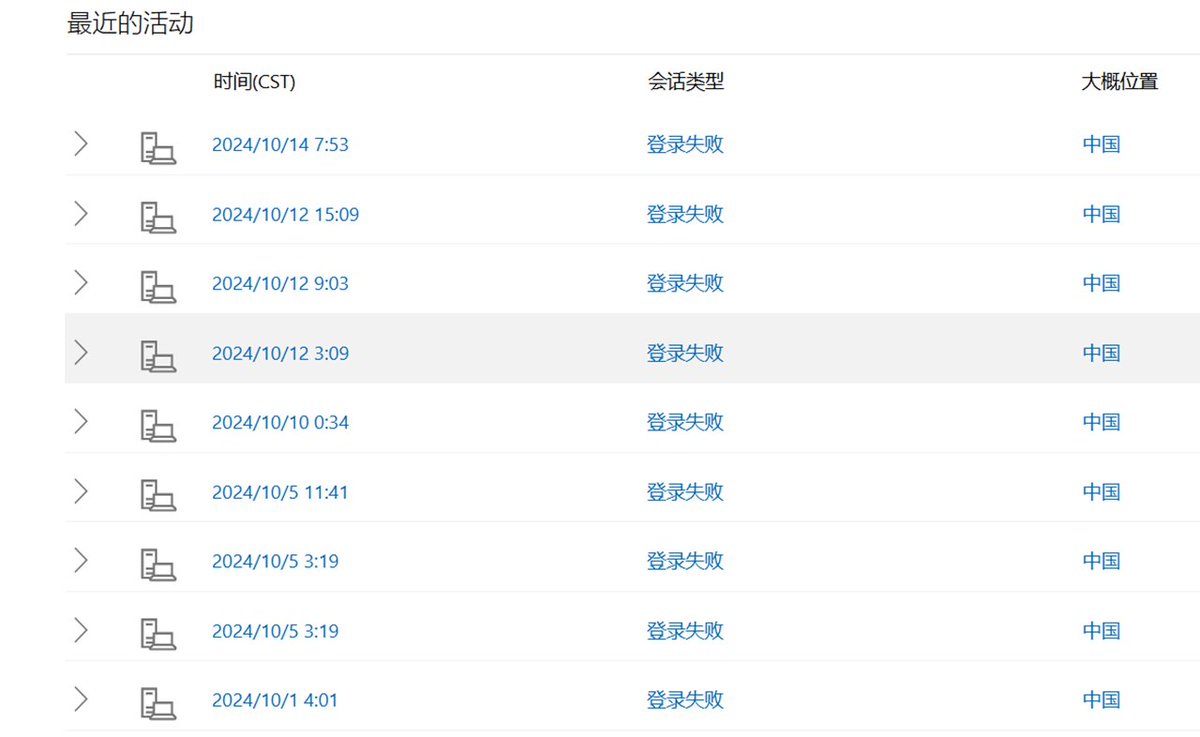 近期微软账号出现大规模疲劳攻击，建议及时修改账号密码甚至停用MFA ，使用Passkey 或传统的六位数字进行验证。 基于当前情况蓝点网猜测黑客应该是通过撞库获得了一批微软账号和密码，然后不停地发起登录请求抵达用户安装的微软身份验证器请求用户允许登录。  防御建议：