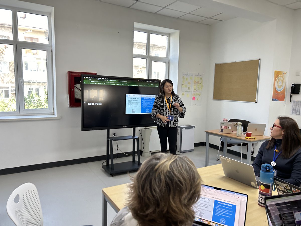CoraEdTech's tweet image. This week, @desertclimber  and I led a 2-day #PD session on #AIinEdu at Tashkent International School. We learned about practical use, leadership, assessment and data in #AI.
The positive feedback was rewarding! Huge thanks to @billkralovec for this amazing opportunity.
#EdTech