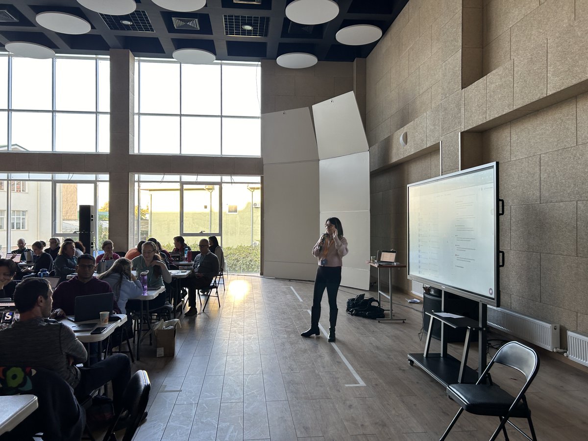 CoraEdTech's tweet image. This week, @desertclimber  and I led a 2-day #PD session on #AIinEdu at Tashkent International School. We learned about practical use, leadership, assessment and data in #AI.
The positive feedback was rewarding! Huge thanks to @billkralovec for this amazing opportunity.
#EdTech
