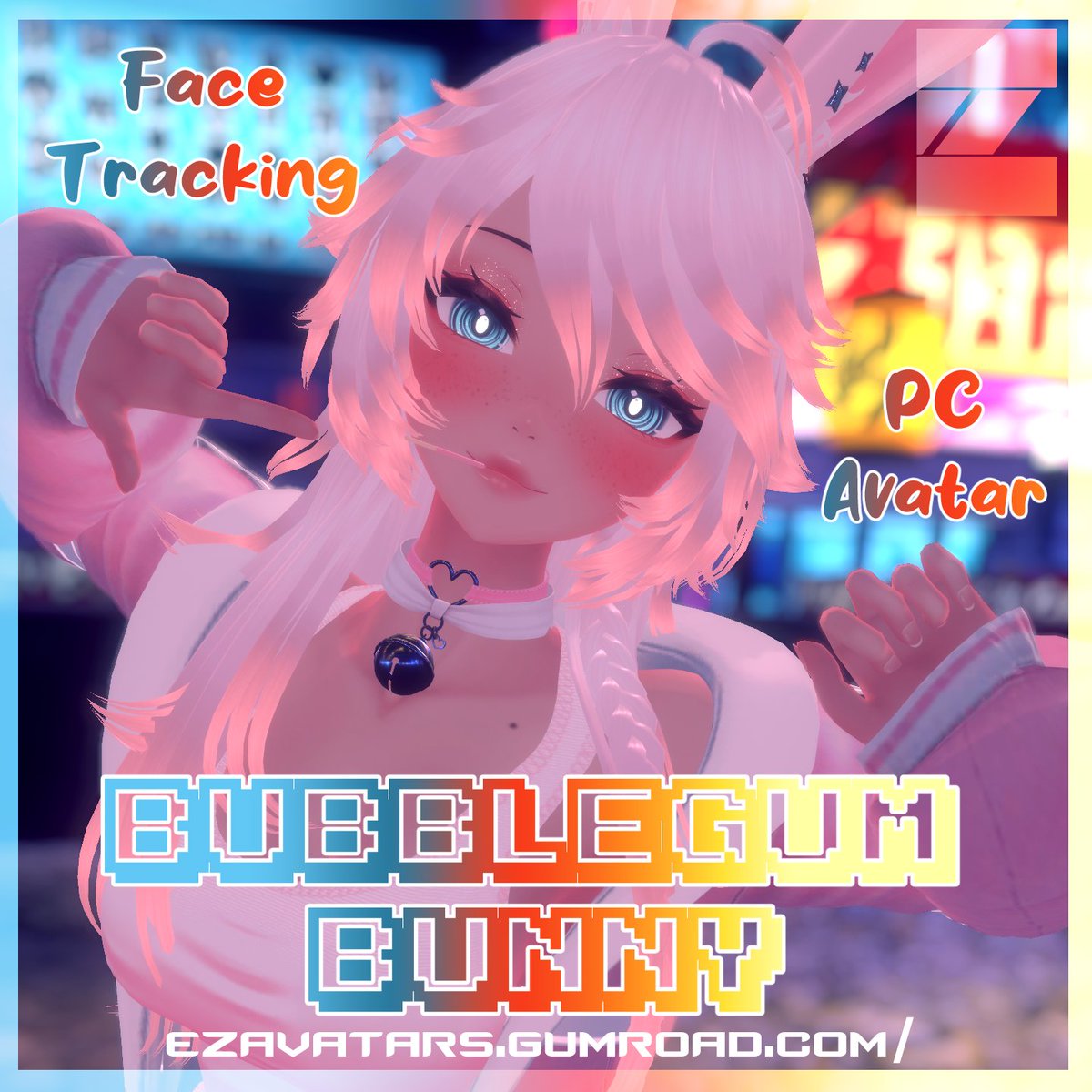 ✨Bubblegum Bunny - Now available!✨
#vrchat #vrchatavatar