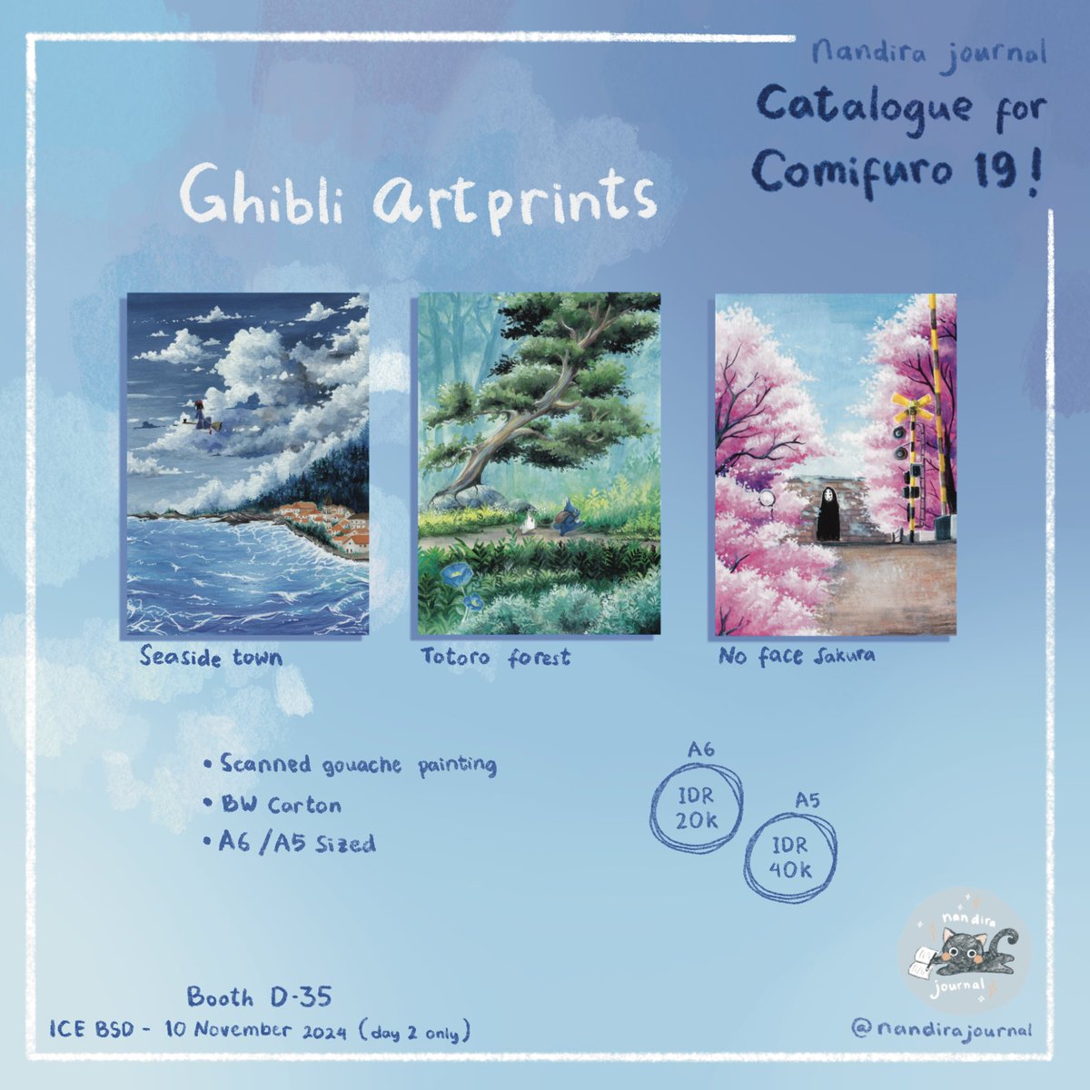 nandirajournal's tweet photo. Nandira Journal's Catalogue and Open Pre-Order for #Comifuro19

PO link: https://t.co/iAJIiBwIyG
period: 18 - 27 Oct

📍Pick Up at CF19, Booth D-35, 10 Nov
📍Shipping

Likes and share are appreciated ❤️
 
#Comifuro #Comifurocatalogue #Comifuro19Catalogue #CF19Catalogue https://t.co/ON2ntNb9Kh