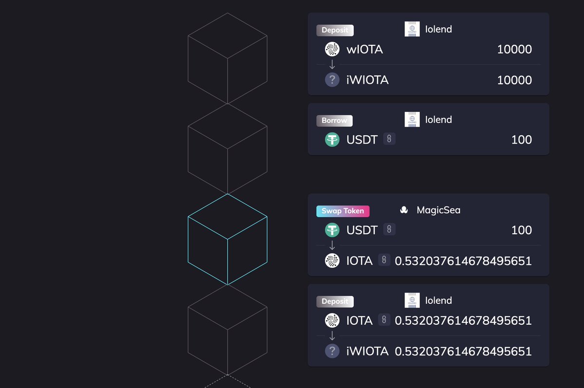 iotaintern's tweet image. yooo @furucombo, something seems broken on your dapp with swap calculation on @MagicSeaDEX
or $IOTA pamped to $200 overnight? can the @DomSchiener do something?
btw pretty nice dapp you got there, makes my $IOTA longing much easier
