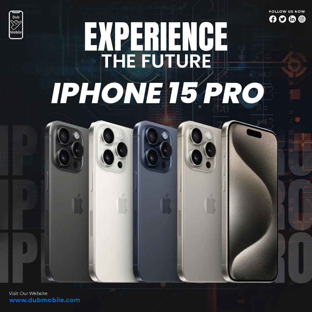 Dub_Mobile's tweet photo. Be among the first to own the revolutionary iPhone 15 Pro! This brand new phone pushes the boundaries of technology with its A17 Bionic chip, delivering lightning-fast performance.
https://t.co/0E0rX2txiZ

#iPhone15Pro #RevolutionaryTech #A17Bionic #SuperRetinaXDR #AdvancedCamera https://t.co/t5qpdkHmOb
