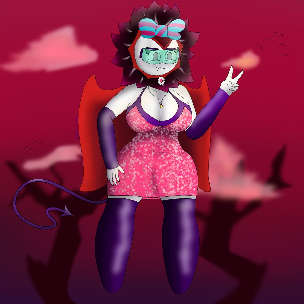 Una guirasol vanpiro de un amigo bleh