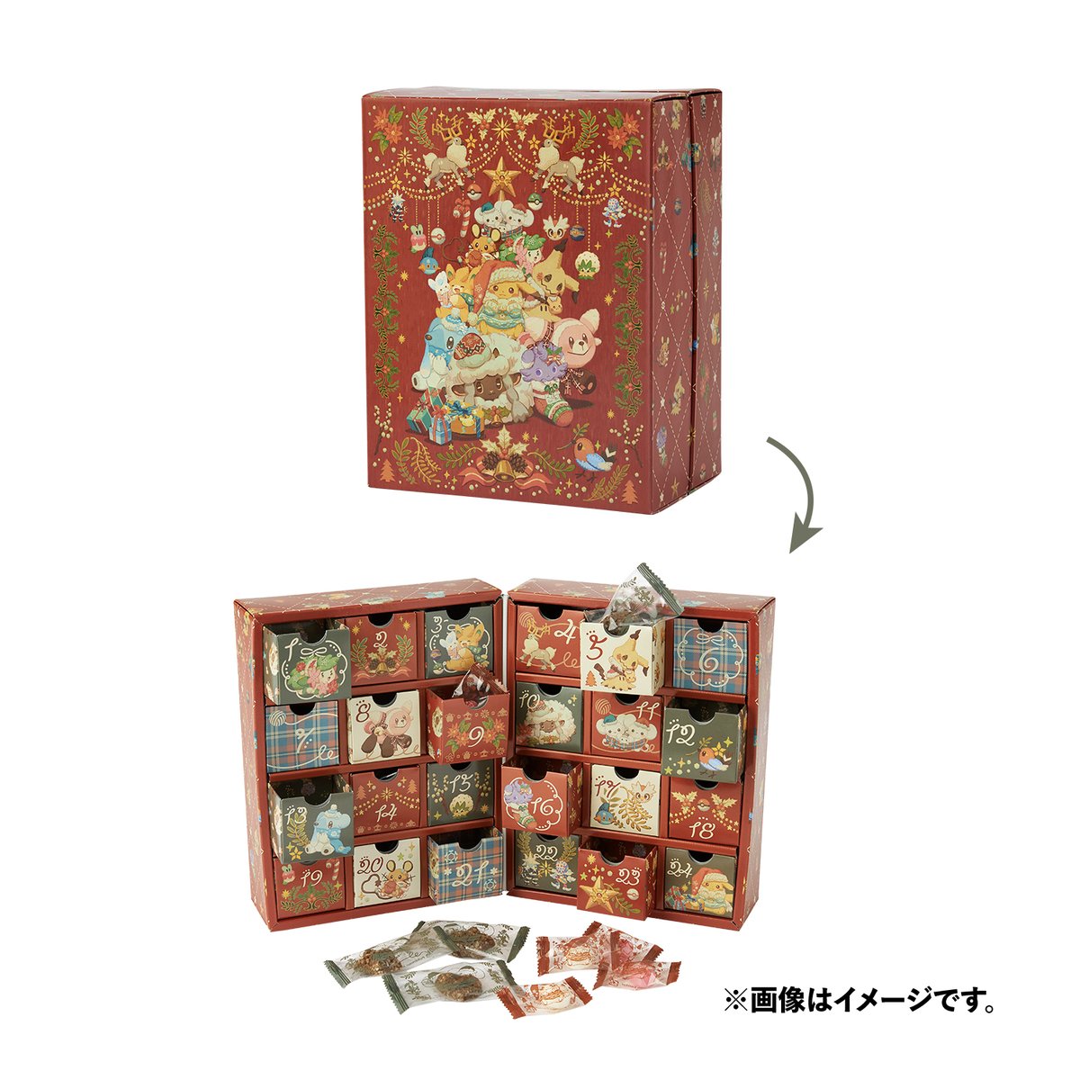 【新品・未開封】アートタペストリー Heartwarming Christmas クリスマスをテーマにした「Pokémon Heartwarming Christmas」が