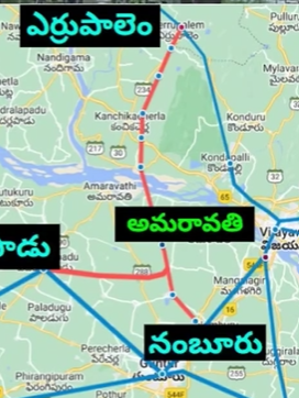 techchaituu's tweet photo. 📢Amaravati Railway Line
The Central Govt has issued a gazette notification for land acquisition for a new broad gauge railway line between #Errupalem & #Nambur via #Amaravati in #Guntur district. This project aims to enhance connectivity to the capital of Andhra Pradesh. https://t.co/Cds6laA9XQ