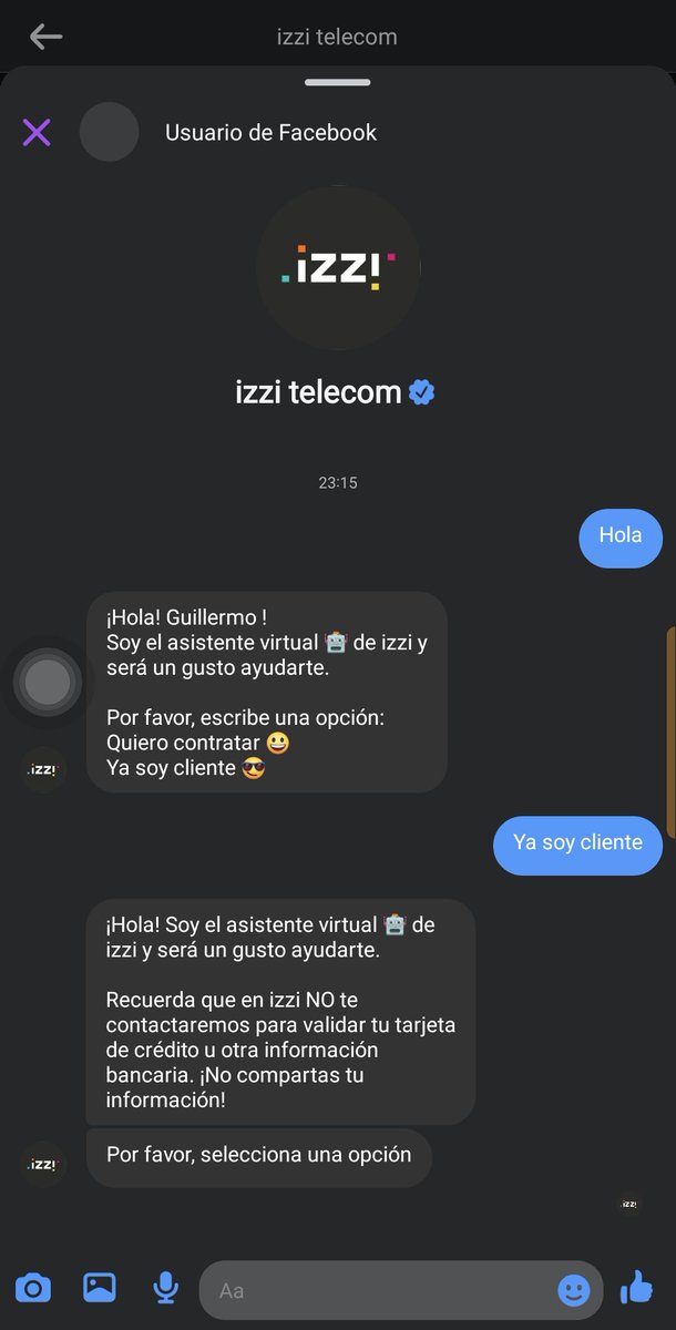 memoteaba's tweet photo. @ayudaizzi @Profeco Ve sigo instrucciones pero imposible que me den servicio y por Tweeter donde si responden me batean https://t.co/Ll4vONtzcW