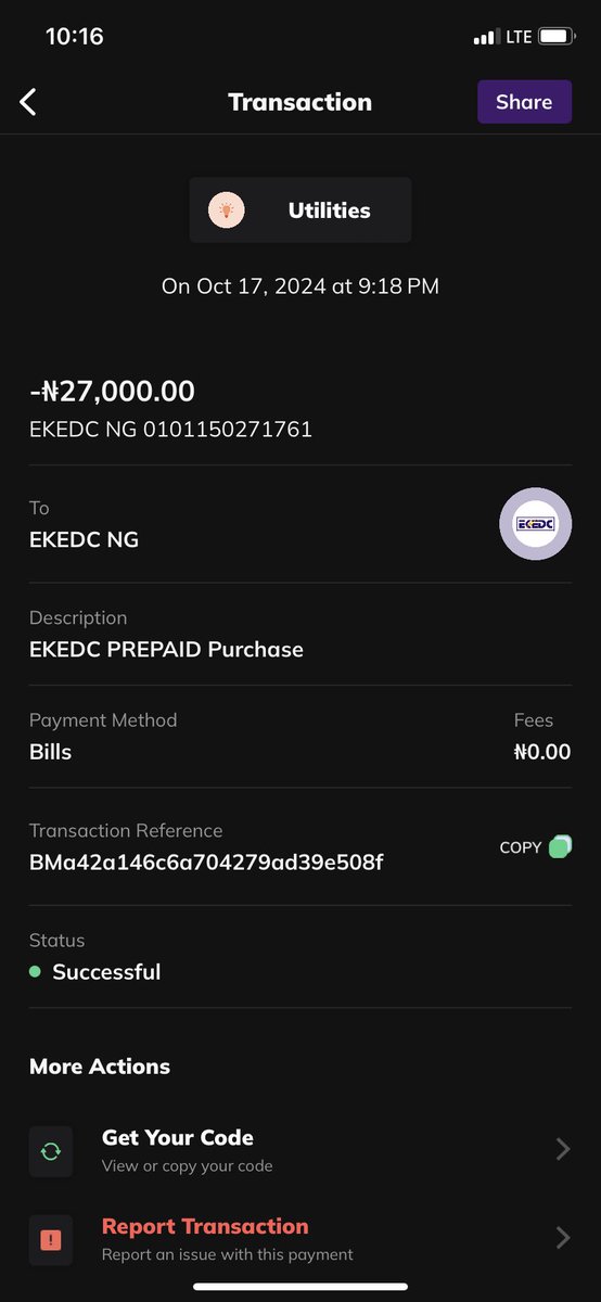 LmdAkinkunmi's tweet photo. @EKEDP Good morning.. please I load this amount with Kuda bank since yesterday.. he didn’t went through.. and I was confused please help me get the code and send it to personal message please.. https://t.co/u1KTlahDfS
