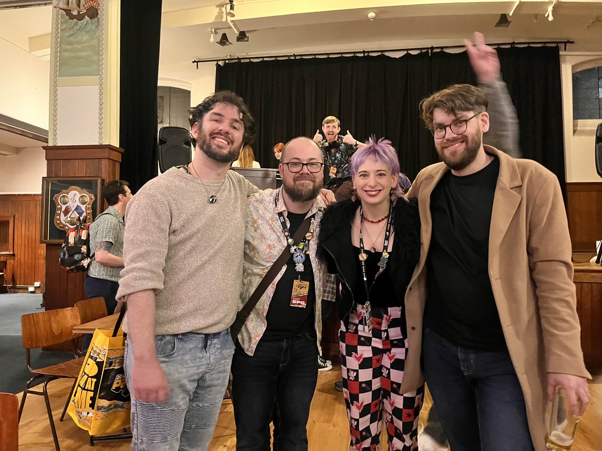 Thanks to everyone who made <a href="/PAXAus/">PAX Australia</a> such a wonderful weekend. 

We had our first panel, met some cool friends, made some new cool friends, and got photobombed by <a href="/RobertHartleyGM/">Robert Hartley</a> 

xx