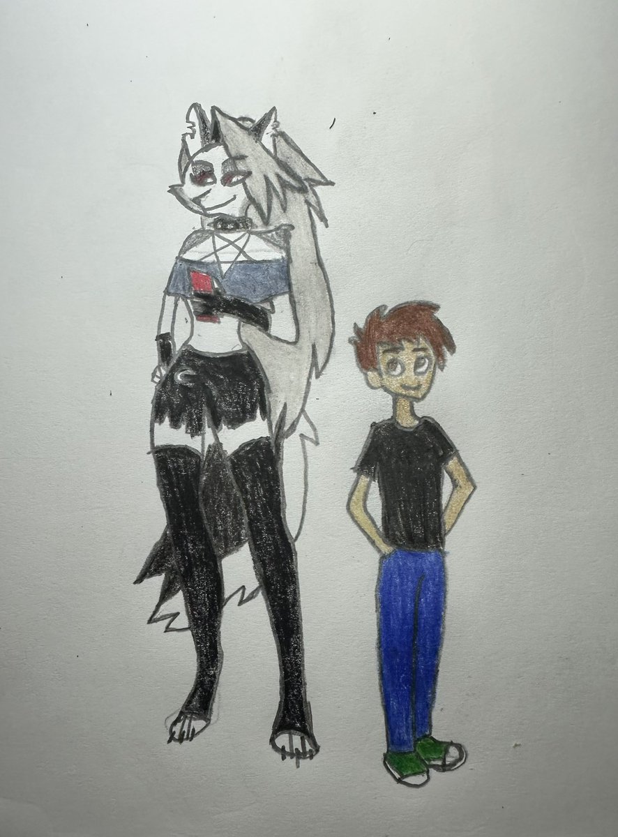 VictorHdez999's tweet photo. @KiPatTao1 @PaulHoon1 @I666Godzilla 

Cody inspired by @Metalbrony823 

Loona and Cody (Helluva Boss/Loona The Caretaker/Cody The Guardian Of Hell) 

#HelluvaBoss #HelluvaBossOC #Cody #loonahelluvaboss #HelluvaBossLoona #Loona #OC https://t.co/bQSCNqBsXk