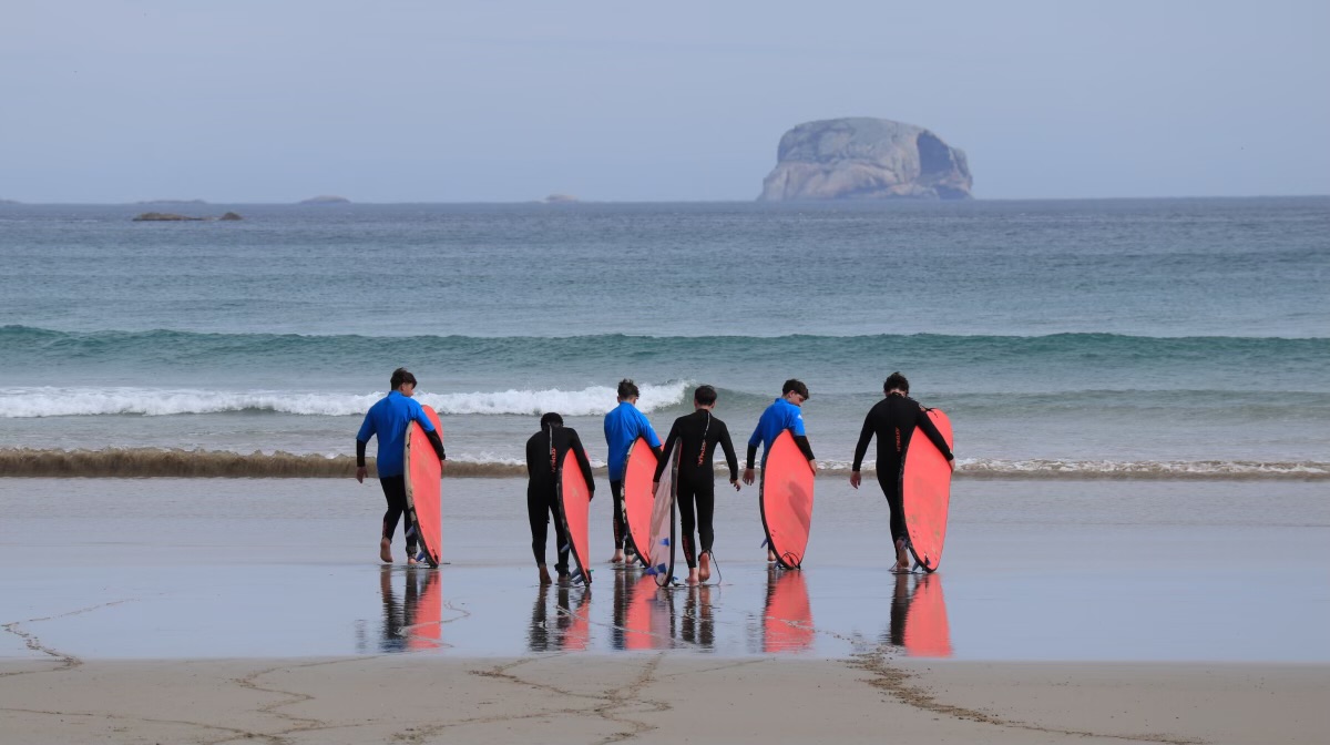 Marcellin's tweet image. Our Year 8 students have been making the most of their camp at Wilson Promontory this week! From surfing along the stunning coastline to rock climbing and exploring the breathtaking views, they’ve embraced every bit of adventure. 
.
.
.
#WilsonPromontory #Camp #OutdoorEd