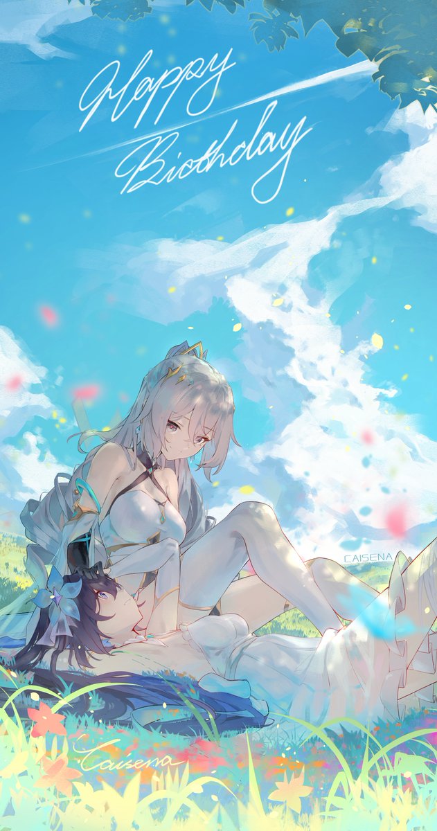 CAISENA33's tweet photo. 希儿，生日快乐！
#SeeleVollerei  #Bronya #Bronyaseele #Honkailmpact3rd #崩壞3rd #ゼーレ・フェレライ #ブローニャ・ザイチク https://t.co/6u1OIWy04V