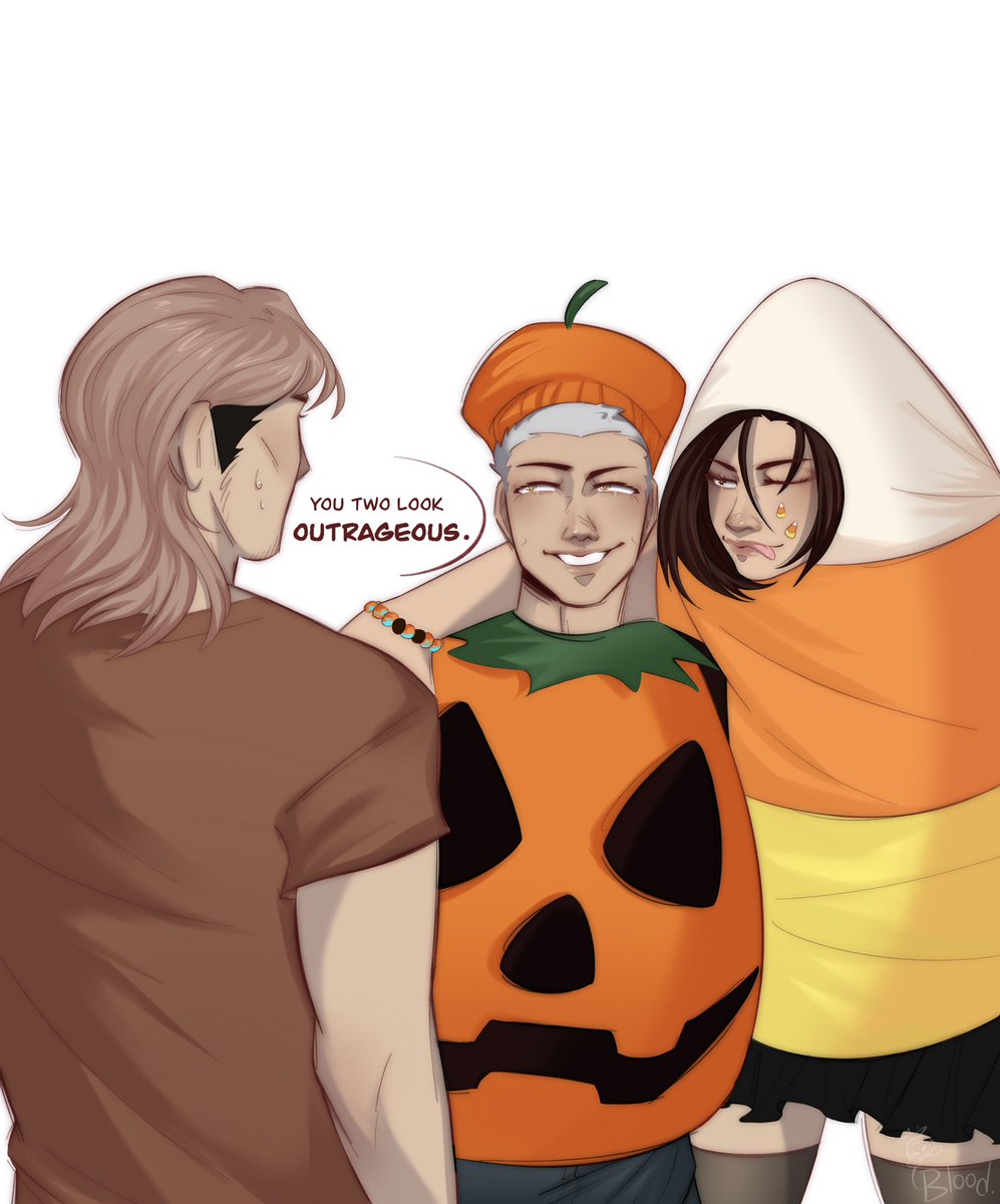 Mr_bl00dysky's tweet photo. It’s almost about that time✨🎃 #jeankirschtein #conniespringer #sashabraus #aot https://t.co/XDniHywrYB