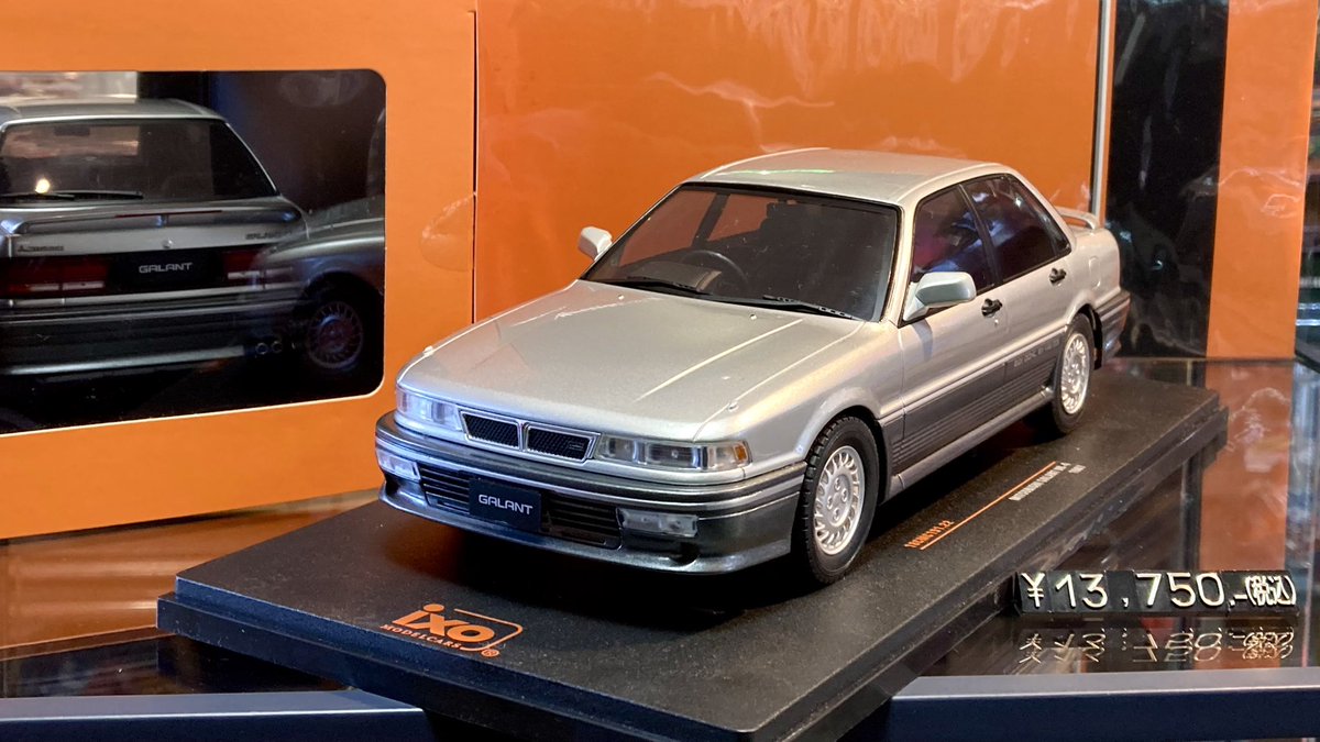 🔹新商品紹介 1/18スケール ixoモデル 1987 三菱 ギャラン VR-4 グッド