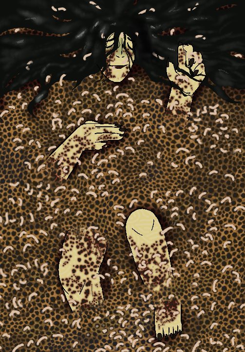 _Minced__Meat_'s tweet photo. //trypophobia 

day 17 of tma-inktober (The Corruption)

#tmatober #TMAinktober https://t.co/D73mgY5qSv