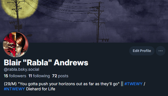 Blair "Rabla" Andrews tweet media