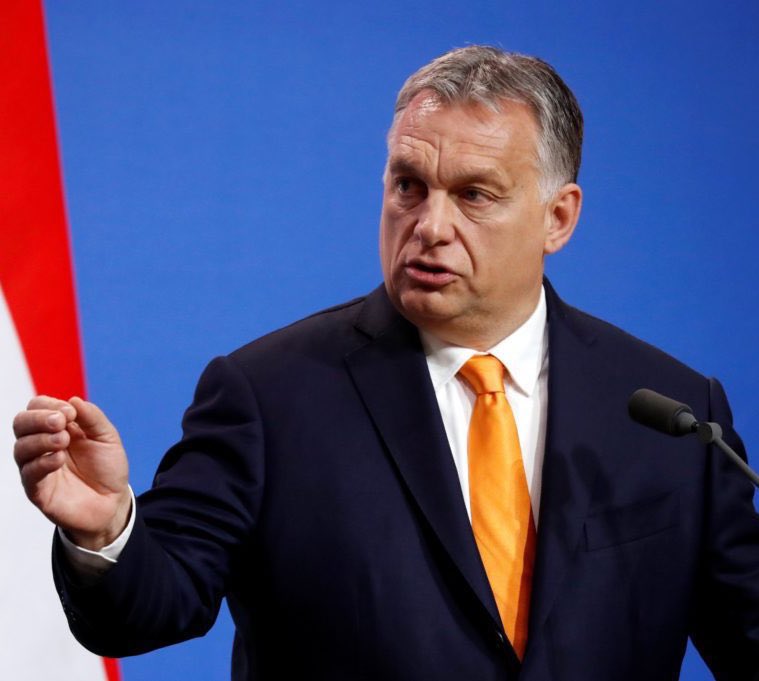 BRICSinfo's tweet photo. 🇭🇺🇪🇺 Hungary Prime Minister Viktor Orbán accuses the European Union of trying to overthrow the Hungarian government. https://t.co/72VGwtooXi