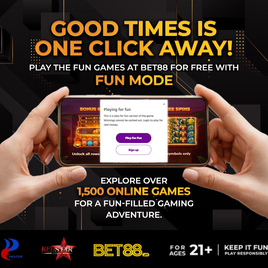 phredstargaming's tweet image. 🎮 Play Games for FREE with Fun Mode! 🎮

No pressure, just pure fun! 😄 Good times are just one click away—jump in and enjoy endless excitement! ✨
#FreePlay #FunMode #GoodTimes #Bet88 #PlayNow #GameOn #slotgame 

 Register and get P88 Free Credit Load:
bet88.ph/?ref=594b85bbd…