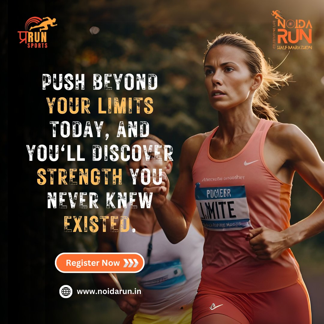 noidarunn's tweet photo. 🏃‍♂🏃‍♀ Push beyond your limits today and discover the strength you never knew existed! 💪✨ 

Register Now On:
📞 +91-9711511199
🌐 https://t.co/7A8sW4ukTq

#NoidaRunMarathon #PushYourLimits #UnleashYourStrength #RunNoidaRun #MarathonMotivation #FitnessJourney #RunWithPassion https://t.co/UoyRz9UMi7