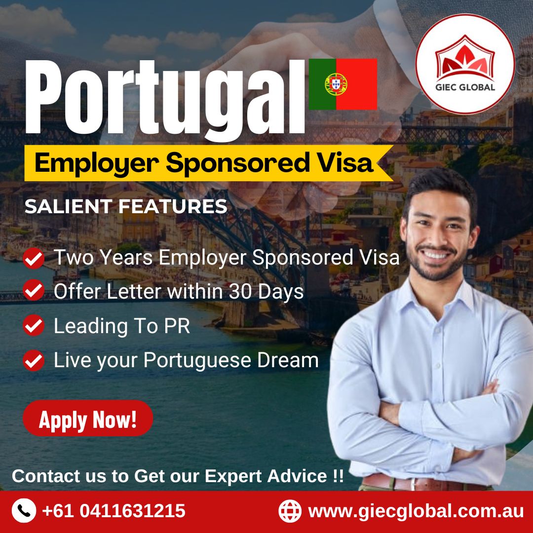 GiecGlobal's tweet image. Unlock Your Future in Portugal with an Employer-Sponsored Visa! 🇵🇹🇵🇹🇵🇹

⭕️ Are you dreaming of living and working in beautiful Portugal?

Ready to Begin Your Journey? Just contact GIEC GLOBAL. We can help you at every step. 

🔗giecglobal.com/work/

#EuropeWork #WorkAbroad