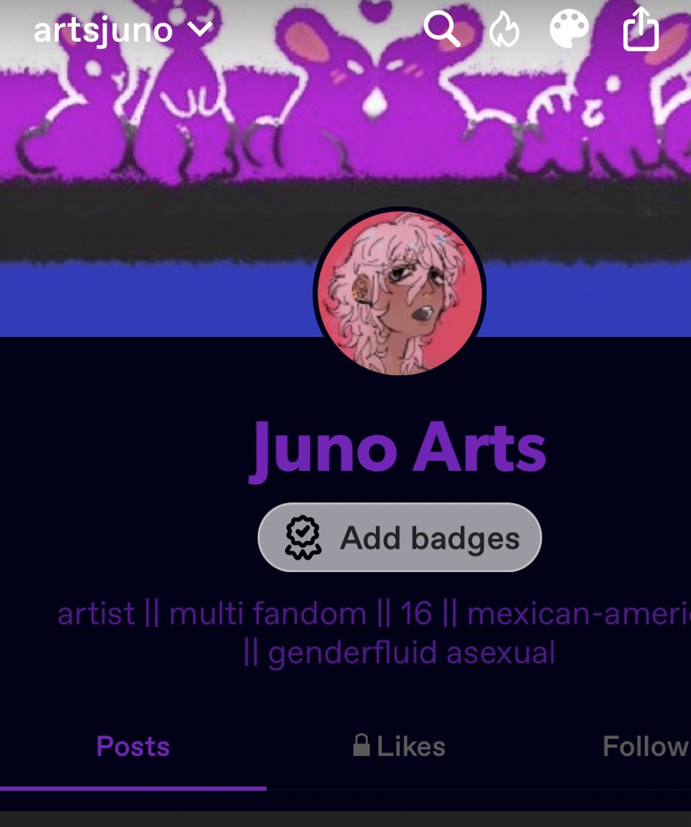 ArtsJuno's tweet image. My socials just in case