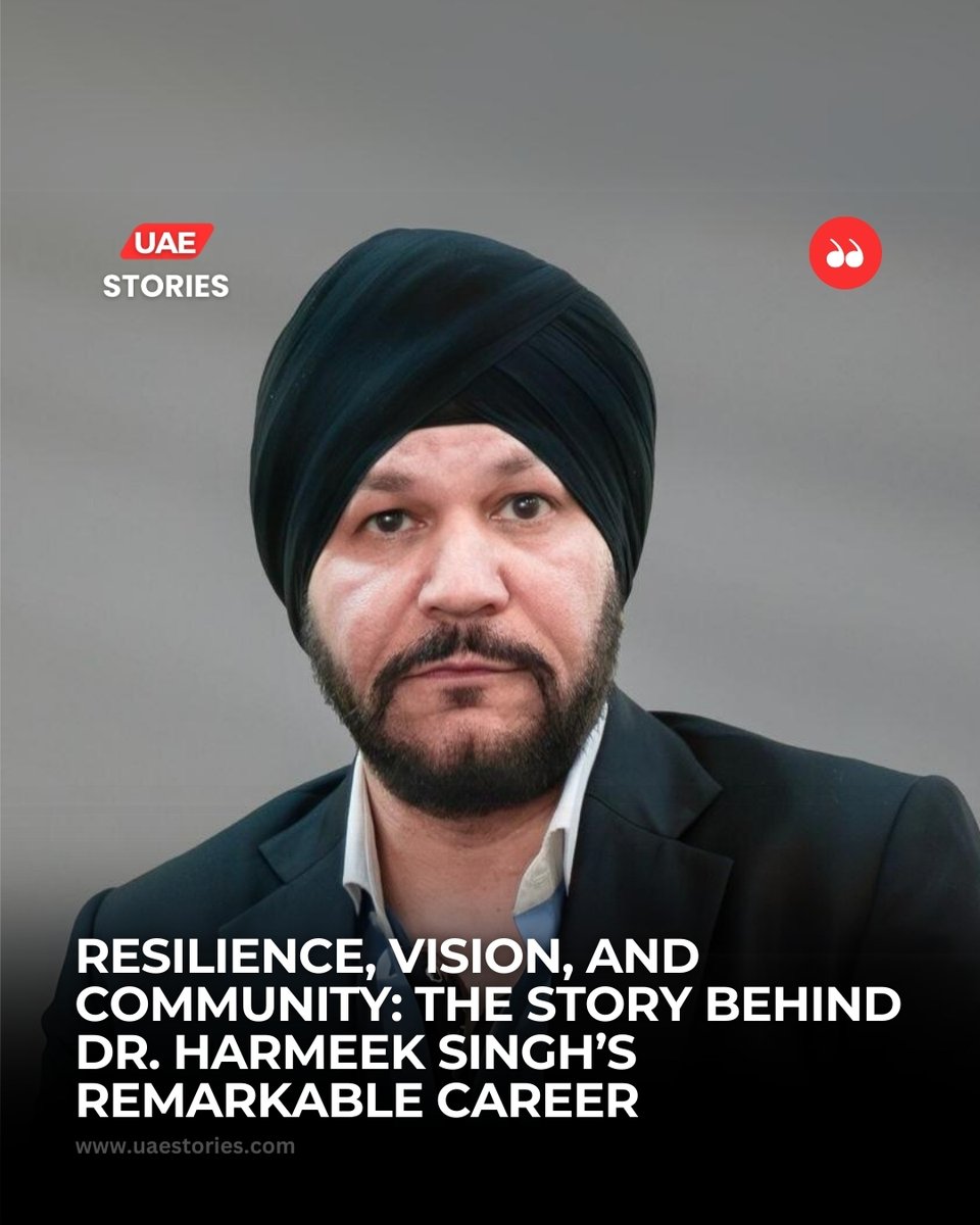 uaestories_'s tweet photo. For @_HarmeekSingh, Dr. Harmeek Singh, success began with hardship—walking miles, sharing taxis, and cheap meals shaped his early career journey.
Click here for more info: https://t.co/miMsXiSn0x https://t.co/obqMVMyx19