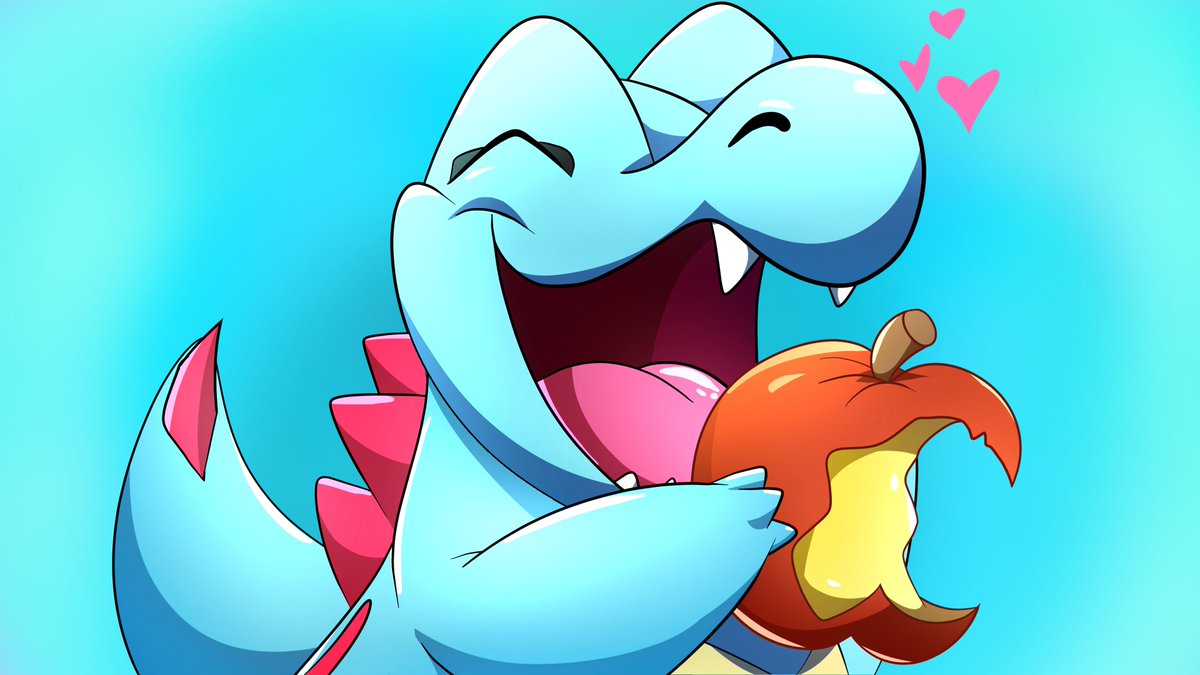 MewTooch's tweet photo. Leftovers

#inktober2024 #pokemon #totodile https://t.co/mrPlWw7otr