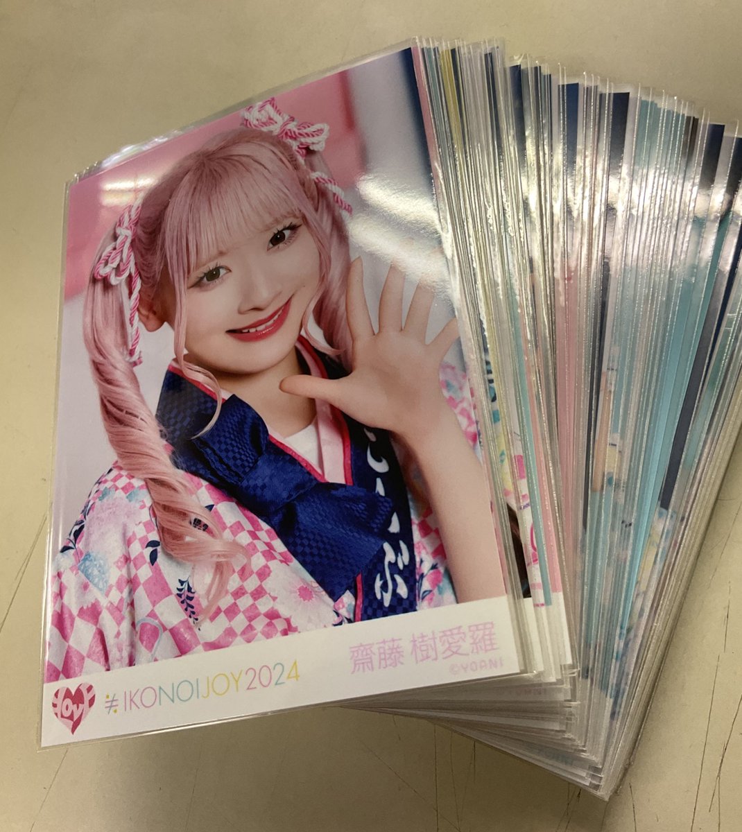 イコラブノイミー ニアジョイ まとめ売り 生写真 250枚 直筆8枚 計258