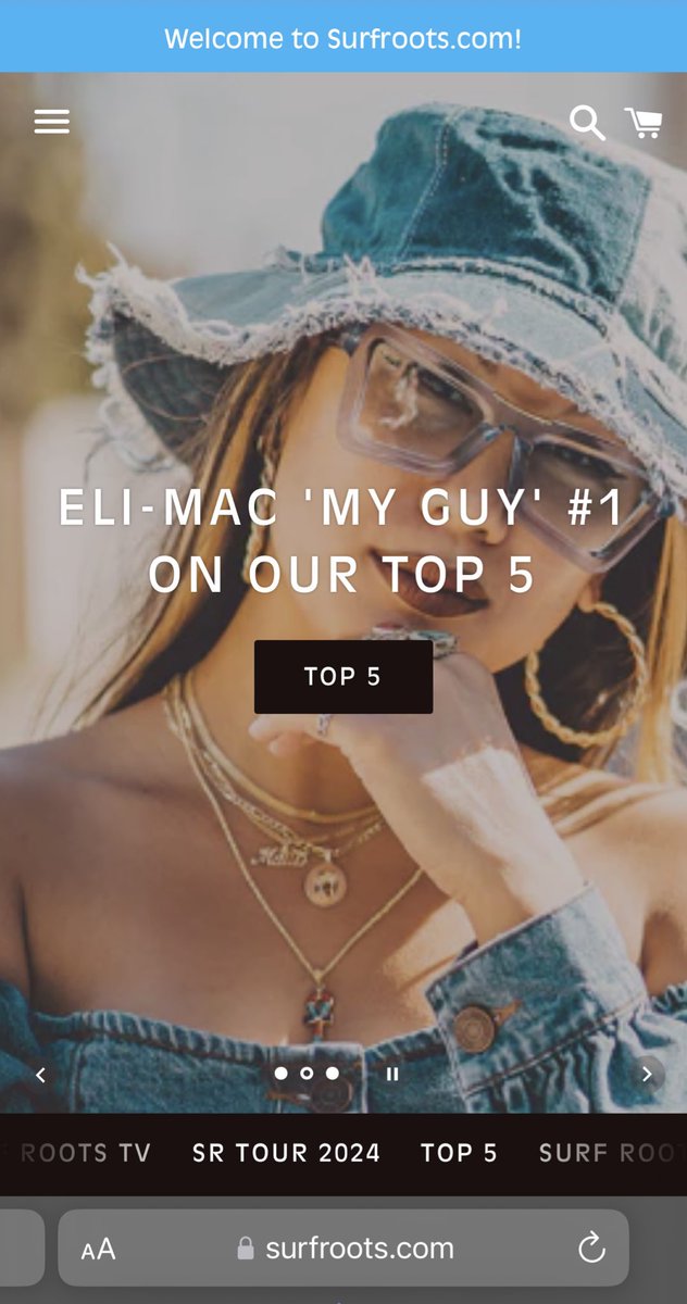 Eli-Mac "My Guy" #1 on our Top 5 @ Surfroots.com <a href="/therealelimac/">Eli-Mac</a>