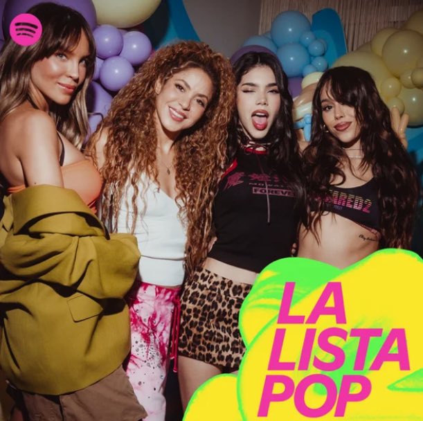 KeninisMxOFC's tweet photo. .@KeniaOS, @Shakira, @BelindaPop &amp; @DannaJustDanna son portada de la playlist “La Lista Pop” (3,58M) con “Soltera” en la primera posición. https://t.co/2PbTwfJpjE