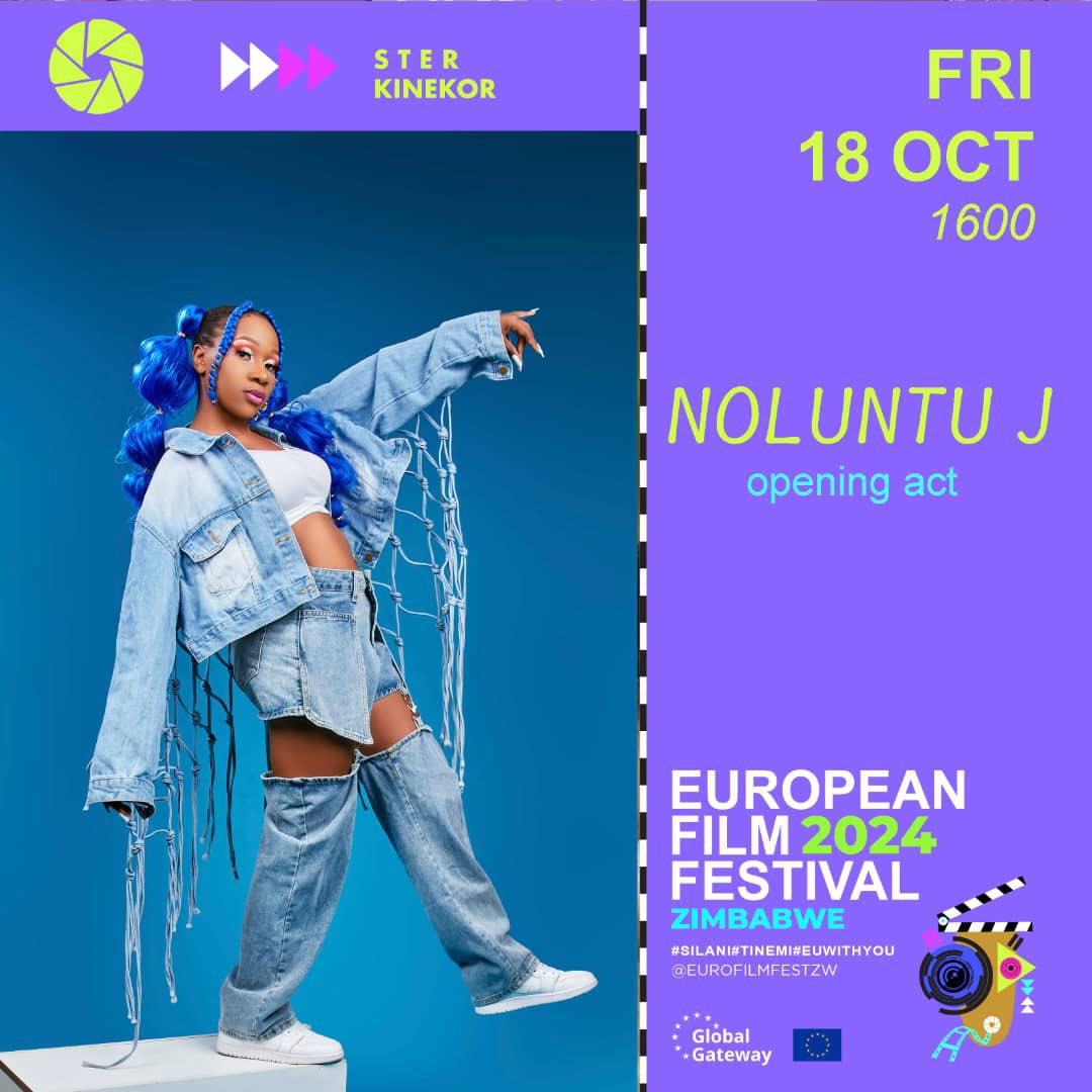 EuroFilmFestZW's tweet photo. HAPPENING TODAY • Here is what you can look forward to at European Film Festival in #Bulawayo | Friday 18 October 2024!!!
#EuroFilmFestivalZW #euinzim🇪🇺🇿🇼 #EUWithU #SilaniTinemi https://t.co/tA6FMiZtIC