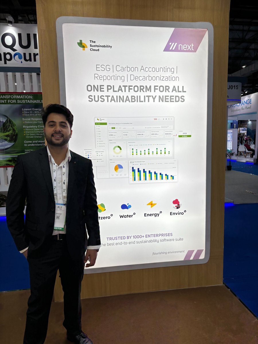 tsc_logicladder's tweet image. We were at IFAT India 2024 event by @IFAT_mmi as a unified climate tech solution for all ESG needs to explore the latest innovations and opportunities in waste management, water treatment, and sustainability technologies.

#LogicLadder #TheSustainabilityCloud  #IFATIndia2024