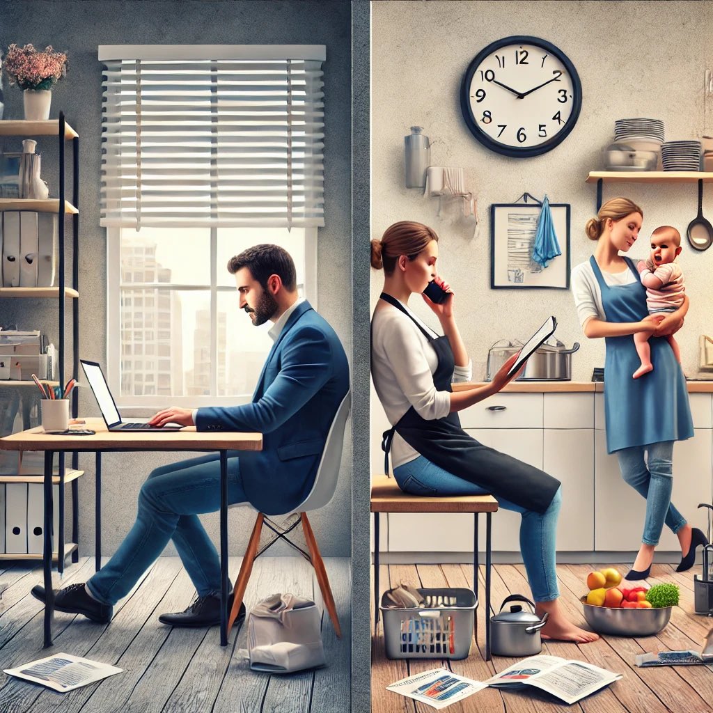 Les solopreneurs, entrepreneurs et autres “makers” qui prônent une vie sans distractions pour se concentrer sur leur business… Vous avez remarqué ?

Soit ils n’ont pas d’enfants, soit, quand ils en ont, ils délèguent toute la gestion du quotidien à leur compagne.