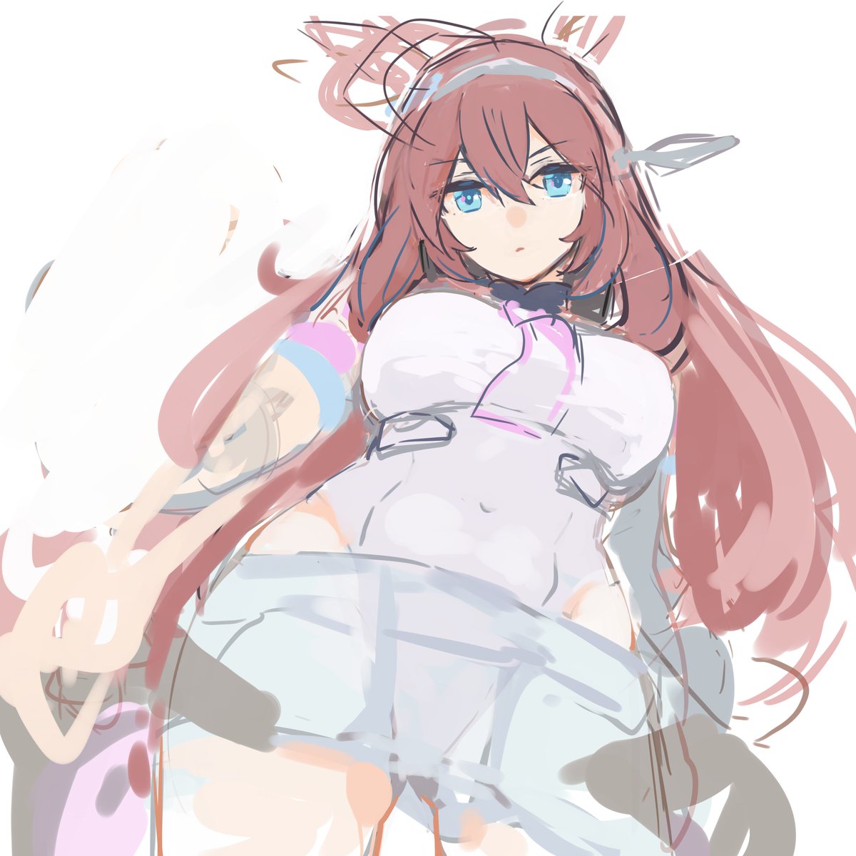 ミホノブルボン「ミホノブルボン 」|志村＠skeb 募集中のイラスト