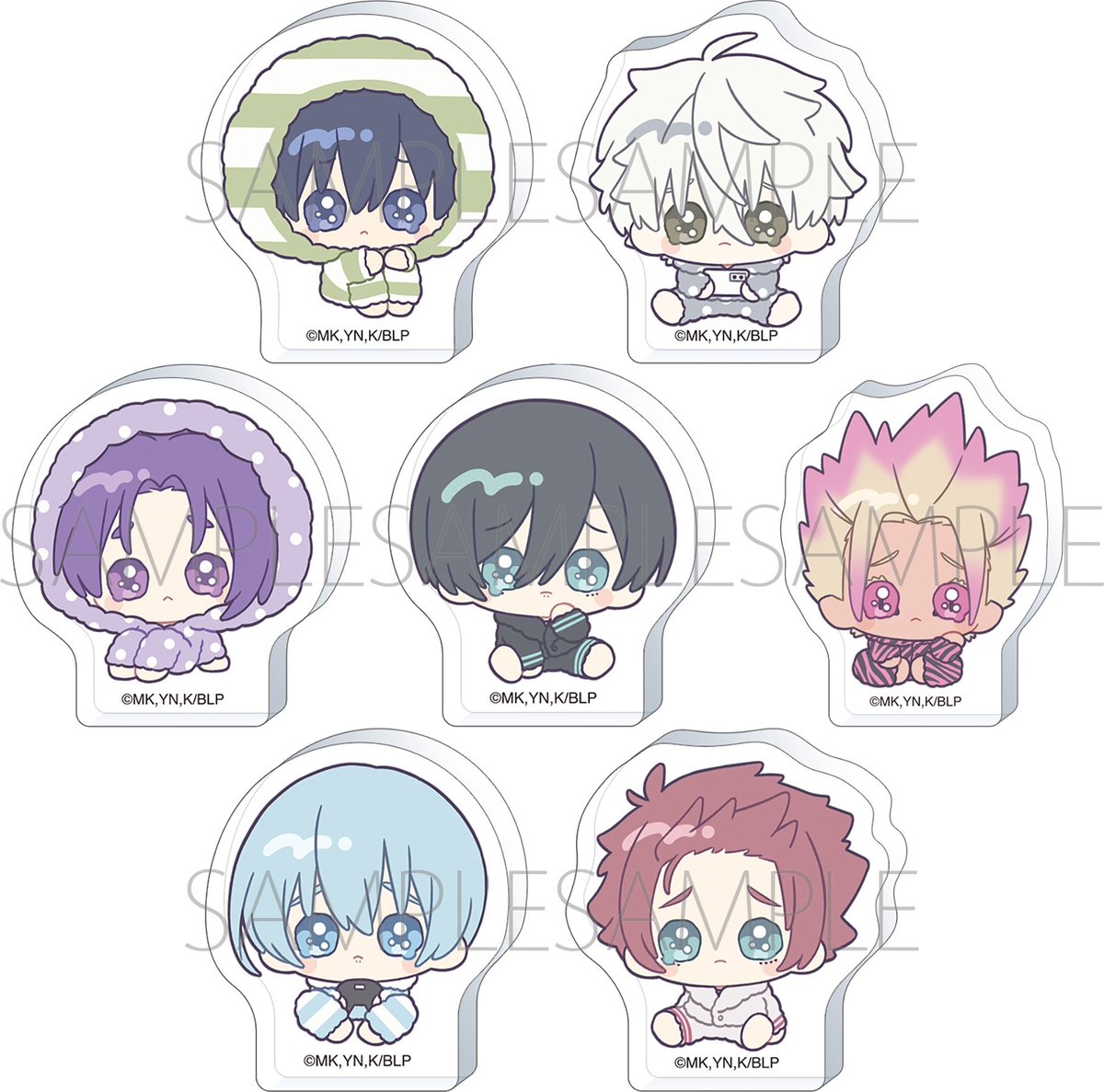 アニメイトオンラインで予約開始！ ブルーロック ころっとアクリルミニ