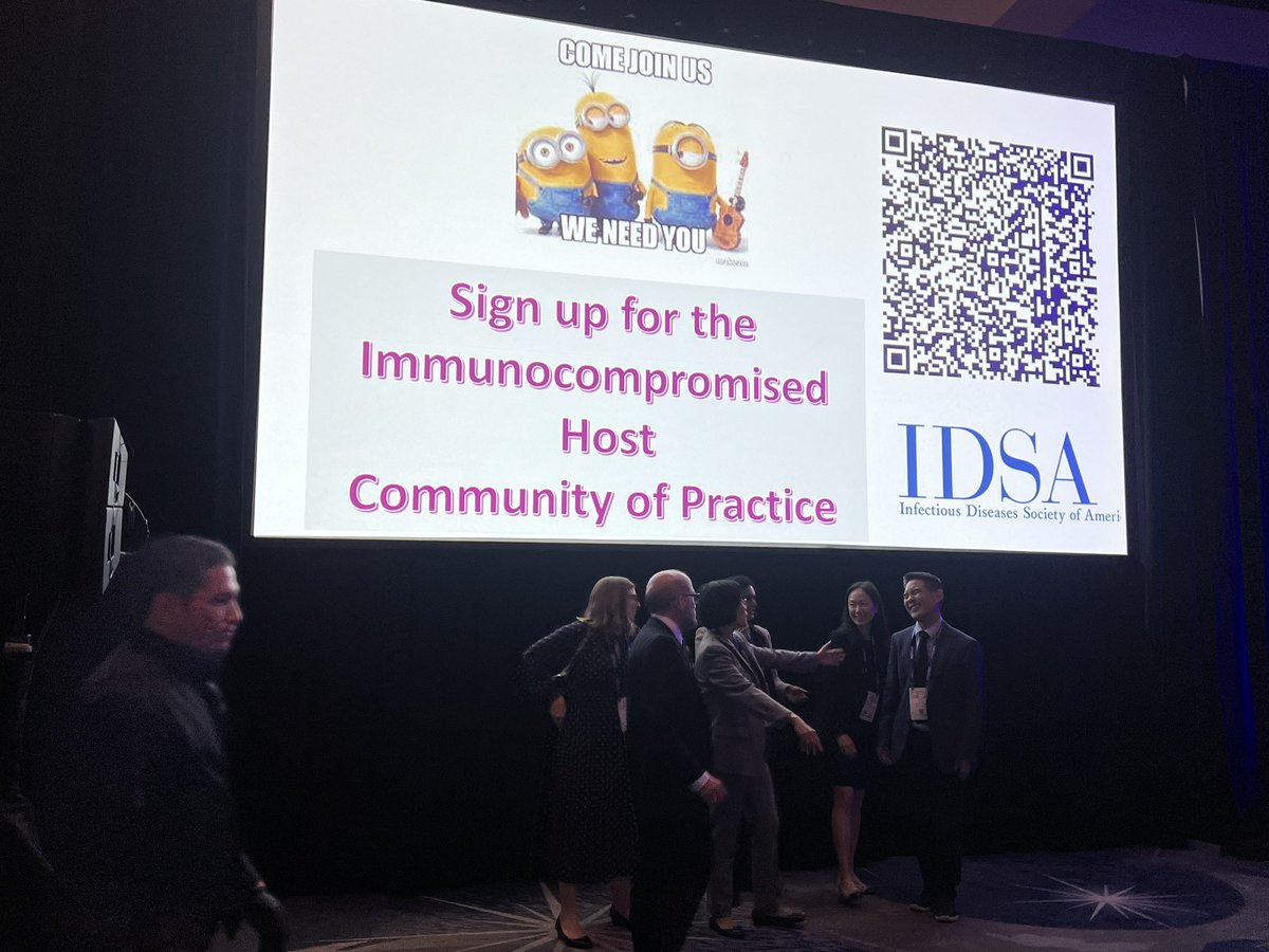 Great seeing so many familiar faces at the first <a href="/IDSAInfo/">IDSA</a> immunocompromised host COP reception <a href="/IDWeekmtg/">IDWeek</a>