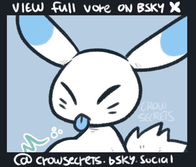 CrowSecrets's tweet photo. Jumped on drawing that beta bunny pokemon~ https://t.co/B5aZENfixR