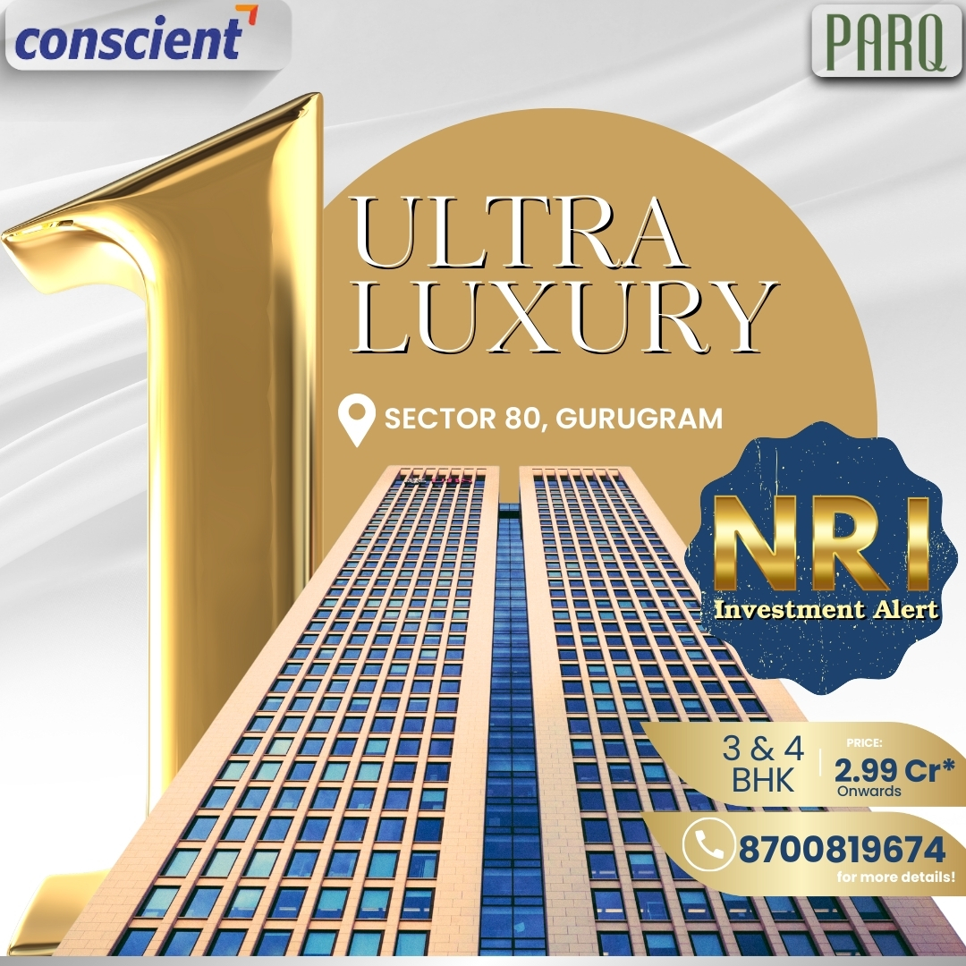 Dwarkaexpdeals's tweet image. 🏙️ Luxury Living Apartments
RERA Approved 💥
Conscient ParQ, Sector 80, Gurgaon 
📲 Call 8700819674!

#ConscientParQ #Sector80 #GurgaonRealEstate #RERAApproved #LuxuryApartments #DreamHomes #InvestmentOpportunity