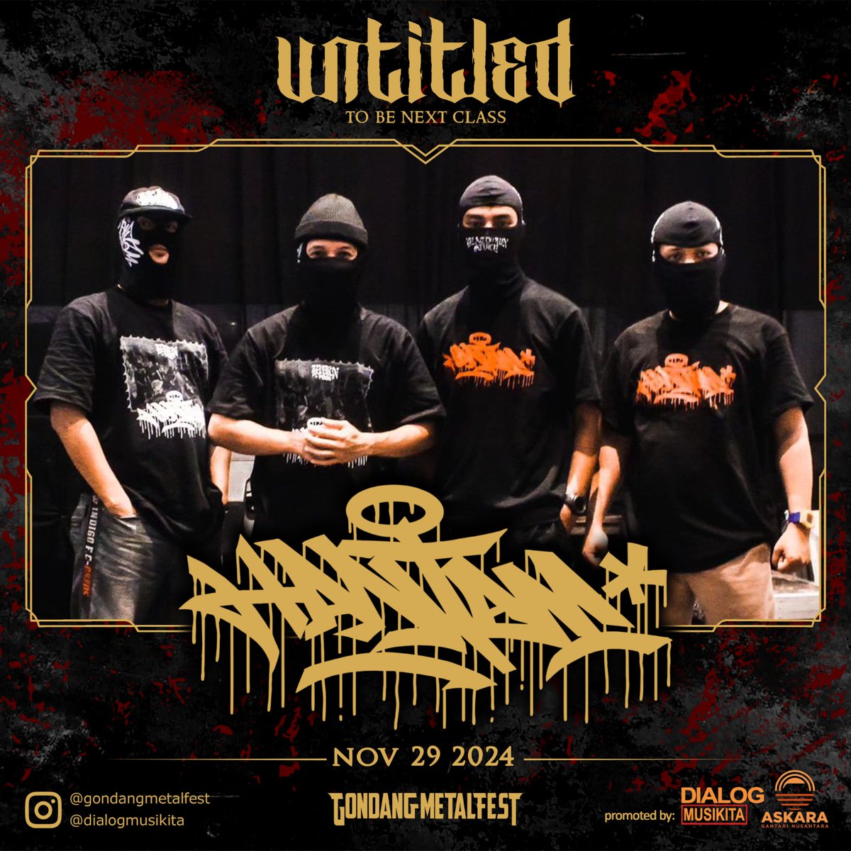 👊HANTAM BEATDOWN👊 Legiun hardcore asal kota Bengawan,   <a href="/hantam/">syafrianto</a>.hc memiliki ciri khas lirik dan vokal agresif, gitar distorsi yang garang, dan breakdown yang berat.
bersiaplah dengan dentuman musik yang berdengung kencang di stage @gondangmetalfestival 
#wasli007