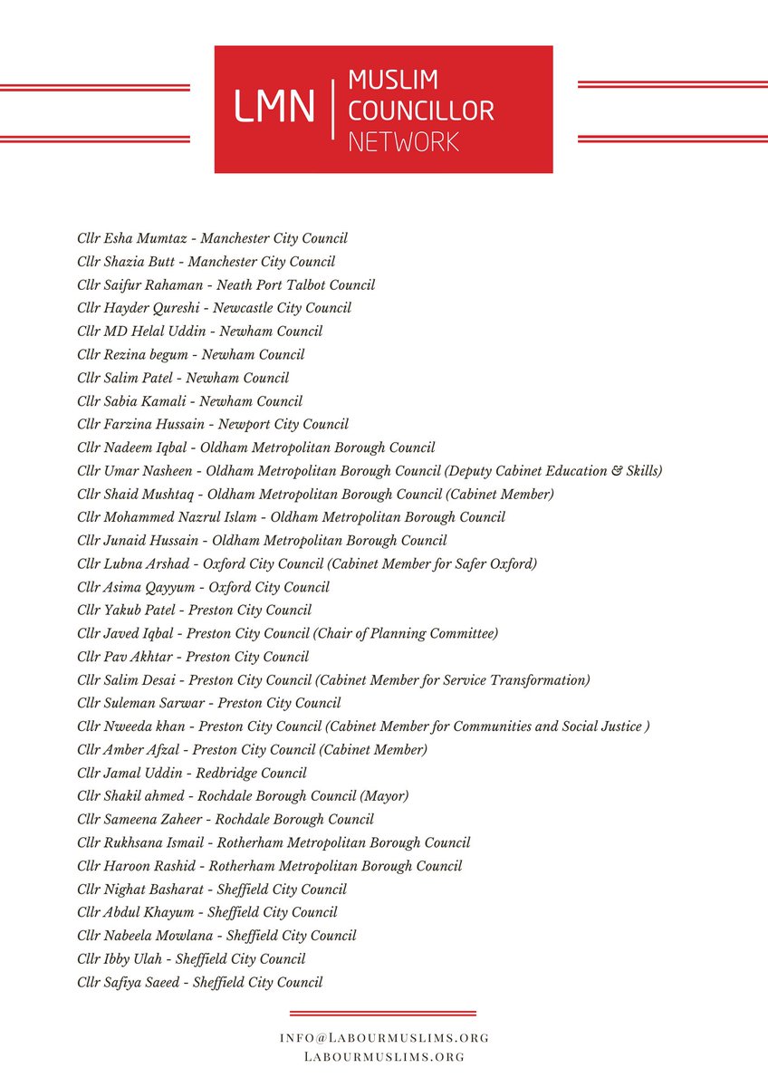 🚨 Over 100 Labour Muslim Councillors have come together to write to the Prime Minister Sir Keir Starmer calling for a complete end to arms sales to Israel.

With over 40,000+ killed, including over 16,000 children, this letter calls it our "moral obligation to act now."

1/2