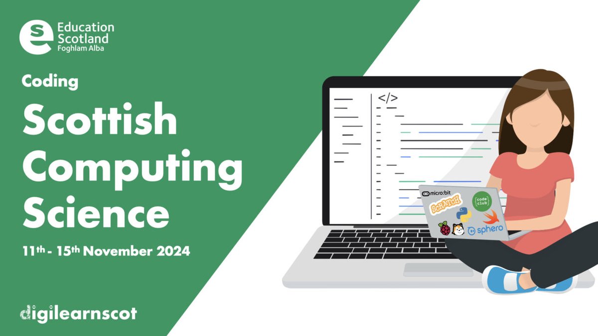 CompEdNet's tweet image. Computing Science Week 2024 will run from November 4th to 15th 2024. Both weeks will comprise of Live Lessons, Success Sharing Sessions, Educator Webinars, and a face to face event to close out two weeks of highly engaging content.

compednet.com/computing-scie…